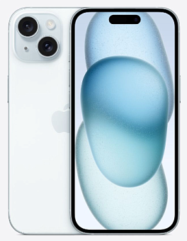 Смартфон Apple iPhone 15 128Gb Blue (без RuStore)