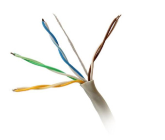 Кабель витая пара внутренний 4 пары UTP кат.5e (305м) омедненный ExeGate 25AWG