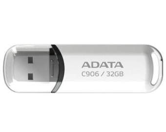Флешка 32Gb ADATA [C906] USB white