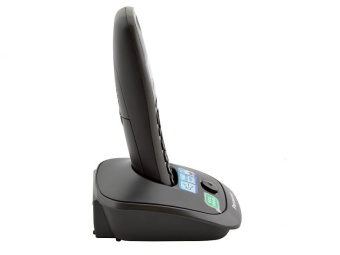 Радиотелефон Panasonic DECT KX-TG 2511 RUT (АОН, спикерфон, полифония, темно-серый металлик)