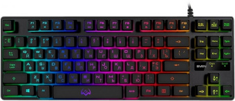 Клавиатура проводная SVEN KB-G7400 RGB Led 87-Keys Black