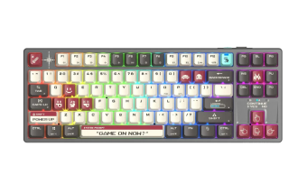 Клавиатура беспроводная A4Tech Bloody WS87 (механика, Wireless/BT/USB, RGB, свитчи: BLMS Red Plus)