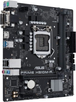 Материнская плата Socket-1200 ASUS PRIME H510M-R-SI (H510) 2*DDR4 1*PCI-Ex16 1*PCI-Ex1 4*SATA HDMI DVI VGA mATX
