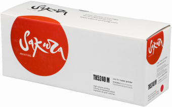 Картридж лазерный Sakura SATK5240M (TK-5240M) для Kyocera Mita ECOSYS p5026cdn,p5026cdw,m5526cdn,m5526cdw, пурпурный