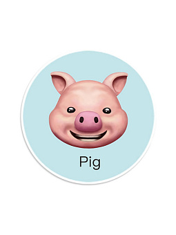 Аксессуар Держатель для телефона попсокет TOTU Animoji FGCT-01 стиль 6 (Pig)