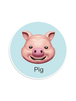 Аксессуар Держатель для телефона попсокет TOTU Animoji FGCT-01 стиль 6 (Pig)