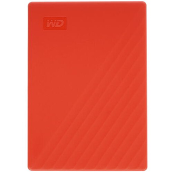 Внешний жесткий диск 4Tb WD My Passport 2.5" USB3.0 Red