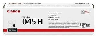 Картридж лазерный Canon 045 H BK для i-SENSYS MF630, экономичный, черный