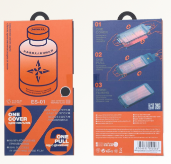 Защитное стекло для смартфона Apple iPhone 16 6.1" Remax ES-01 Black