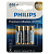 Элемент питания AAA, 1.5V,  4шт, Philips LR03