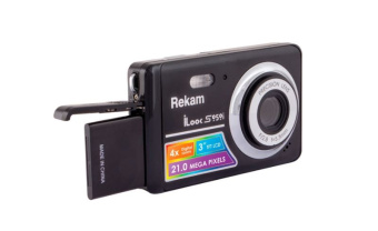 Цифровая фотокамера Rekam iLook S990i SDHC, USB, черный
