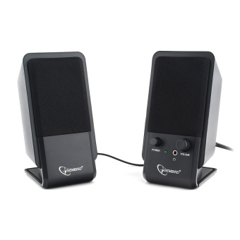 Акустическая система Gembird SPK-510 (6Вт, регулятор громкости, USB-питание) Black