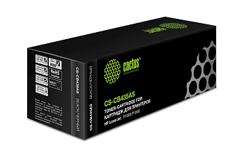 Картридж лазерный Cactus CS-CB435AS для HP LJ P1005/P1006