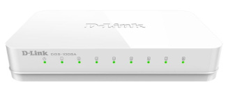 Коммутатор 8 port D-Link DGS-1008A 1000 Мбит/сек