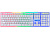 Клавиатура проводная Defender GK-172 Rainbow Led белый