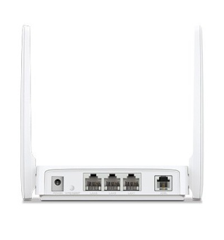 Wi-Fi роутер Mercusys MW300D N300, 2.4 ГГц, 100 Мбит/с, ADSL2+, белый