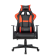 Кресло ZOMBIE GAME PENTA (эко.кожа с подголов, крест. пластик, до 120 кг) Черный/красный