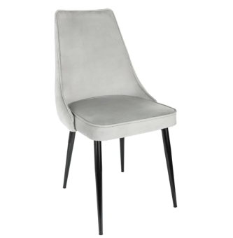 Кресло Бюрократ CH-K4_2 комплект 2шт св.серый Holland 09 металл черный на ножках