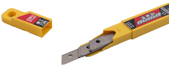 Лезвия Deli E2012 шир.лез.9мм сталь упак.:10 шт