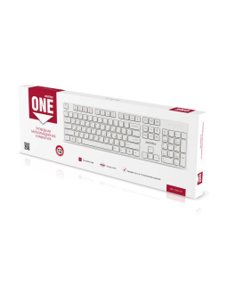 Клавиатура проводная Smartbuy ONE 238 USB белый