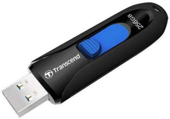 Флешка 256Gb Transcend JetFlash 790 USB3.0, черный