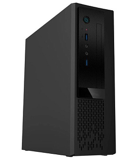 Корпус Powerman PS201 Desktop 300W  Mini-ITX, чёрный