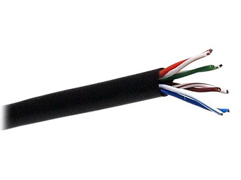 Кабель витая пара внешний 4 пары UTP кат.5e (305м) медный Lanmaster