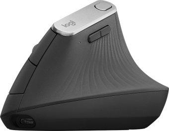 Мышь беспроводная Logitech MX Vertical черный (вертикальная)