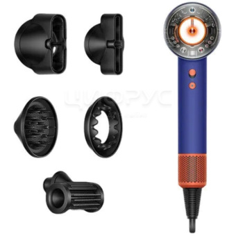 Фен Dyson Supersonic HD16 Nural Prussian Blue/Topaz (синий/топаз)