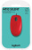 Мышь проводная Logitech M110 Silent USB Red