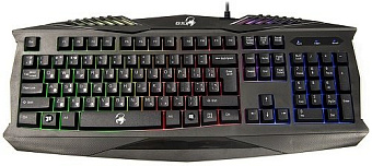 Клавиатура проводная Genius Scorpion K220 RGB Led Black