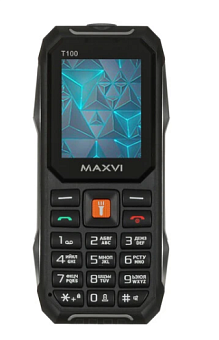 Мобильный телефон Maxvi T100 черный