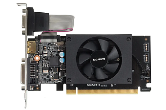 Видеокарта 2Gb Gigabyte GT 710 (GT710) GDDR3 64bit DVI HDMI VGA