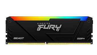 Модуль памяти DDR4 32Gb PC4-28800 3600MHz Kingston Fury Beast RGB