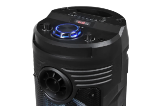 Аудиосистема Hyundai H-MC170 80W FM USB BT SD/MMC черный