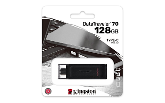 Флешка 256Gb Kingston DataTraveler DT70 USB-C