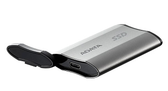 Внешний накопитель SSD 500Gb ADATA SD810 USB3.2 серебристый