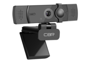 Веб-камера CBR CW 872FHD (5Mpix, 1920x1080, микрофон с шумоподавлением, автофокус, крепление на мониторе, 1.8м)