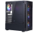 Корпус 1STPLAYER D4-BK-4F1 FRGB ATX чёрный