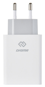 Сетевое зарядное устройство Digma DGWC 25W USB-A White