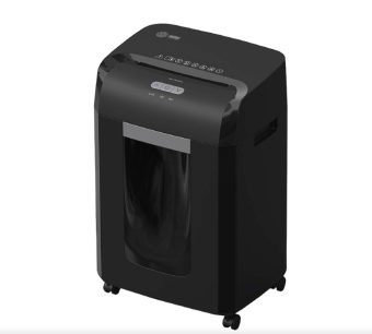 Уничтожитель бумаги Cactus CS-SH-15-30-2X15 секр.P-5, фрагменты 15лист. 30лтр. черный