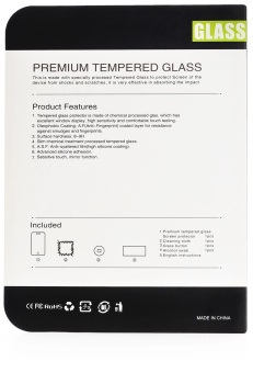Защитное стекло для планшета Apple iPad 2021 10.2" - Gurdini Premium Glass прозрачное