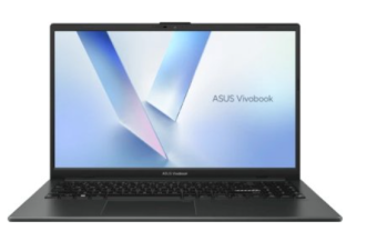 Ноутбук ASUS VivoBook Go E1504TA-BQ082 Proccesor N150/8G DDR4/256 SSD/Intel HD/15.6"FHD/DOS/черный
