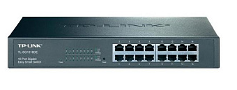 Коммутатор 16 port TP-LINK TL-SG1016DE 1000 Мбит/сек