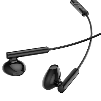 Наушники проводные HOCO M64 (микрофон, вставные) черный