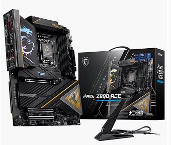 Материнская плата Socket-1851 MSI MEG Z890 ACE (Z890) 4*DDR5 Thunderbolt HDMI USB-C ATX