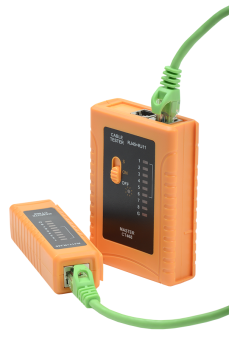 Тестер ITK CT468 RJ45, RJ11 желтый/черный