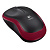 Мышь беспроводная Logitech M185 Wireless темно-красный