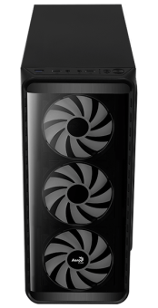 Корпус Aerocool SI-5200 Frost (Mid Tower, 2*USB2.0, 1*USB3.0, ATX, без БП) чёрный