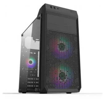 Корпус GameMax 6506 TG (MidiTower, 1*USB2.0, 1*USB3.0, mATX) чёрный